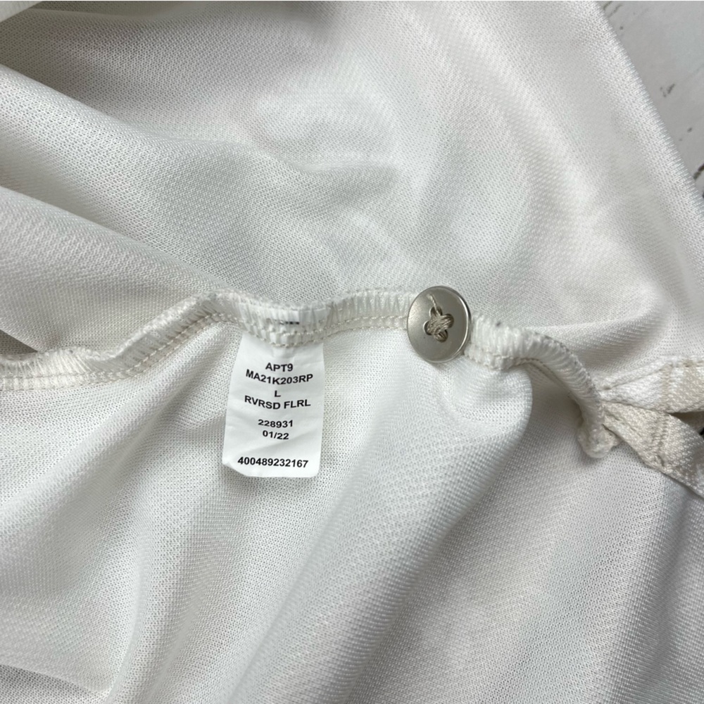 Apt 9 Premier Flex Performance Floral Polo L - Picture 4 of 5